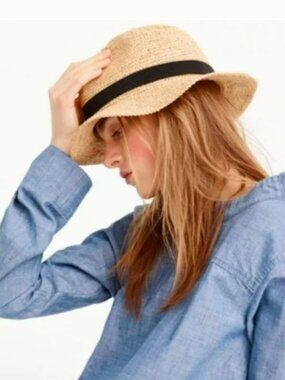 J Crew Packable Straw Hat